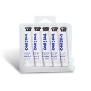 5 x 12ml Premium Poster Paint - White