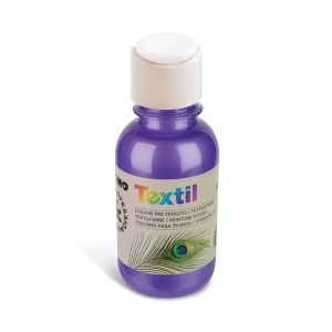 125ml Metallic Textile Paint - Violet