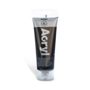 75ml Acrylic Tube - Black