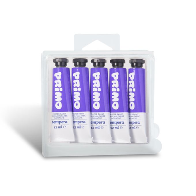 5 x 12ml Premium Poster Paint - Violet