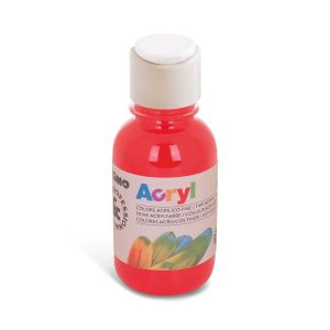 125ml Acrylic Paint - Vermillion Red