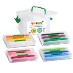 144 Supersoft Wax Crayons in School Box